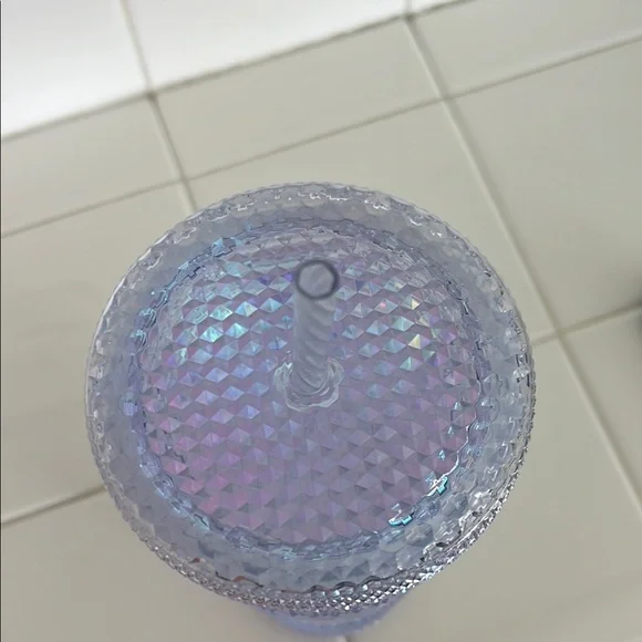 Starbucks Holographic Blue Studded Tumbler - Picture 3 of 3